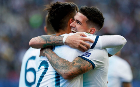 Argentina venció 2-1 a Chile y se quedó con el tercer puesto.