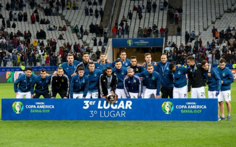 Argentina venció 2-1 a Chile y se quedó con el tercer puesto.