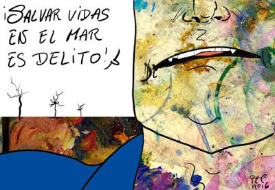 “Sea Watch 3” y otras ONGs defienden la vida de los migrantes, lo que Matteo Salvini y otros se niegan a proteger.