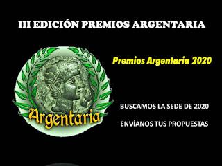 Buscamos sede para los Premios ARGENTARIA 2020