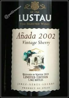 Lustau Vintage Sherry 2002