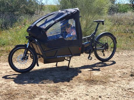 Bicicleta eléctrica para llevar a los niños: probamos la ecargo bike de Riese&Muller