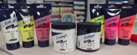 Tintas linograbado Schmincke, la gama College Tintas linograbado Schmincke, la gama College