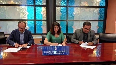 El Ayuntamiento de Dos Hermanas estrecha el vínculo con la UPO a través de un convenio de colaboración El Ayuntamiento de Dos Hermanas estrecha el vínculo con la UPO a través de un convenio de colaboración