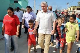 En alza el presidente cubano