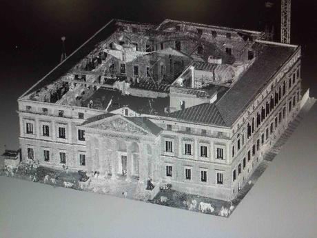 FARO Focus3D, la solución utilizada por Global Geomática para el levantamiento planimétrico del patio del Congreso de los Diputados de Madrid