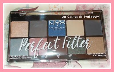 Review Paleta de sombras Perfect Filter 05 Marine Layer de NYX