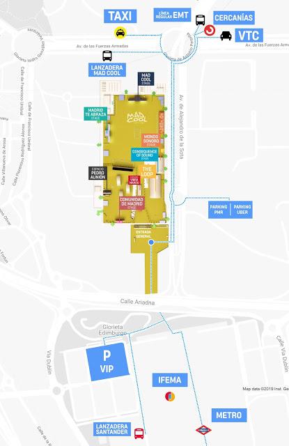 Mad Cool 2019: Ni párking, ni Metro toda la noche, ni lanzaderas al centro de Madrid Mad Cool 2019: Ni párking, ni Metro toda la noche, ni lanzaderas al centro de Madrid