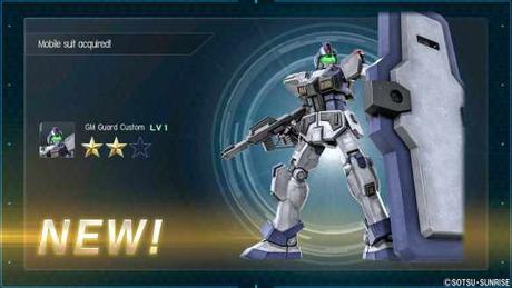 Mobile Suit Gundam Battle Operation 2 se prepara para aterrizar