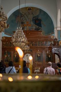Interior de la Iglesia de San Jorge en Mádaba Viajes_Abuelohara_Jordania