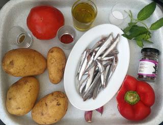 PIMENTÓN MALAGUEÑO CON BOQUERONES