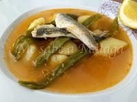 PIMENTÓN MALAGUEÑO CON BOQUERONES