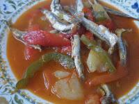 PIMENTÓN MALAGUEÑO CON BOQUERONES