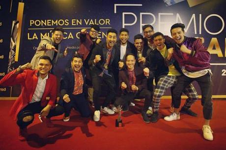 La Combo Tortuga vuelve a ganar el Premio Pulsar a Artista del Año