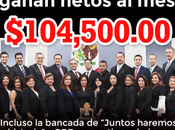 Diputados ganan pesos mes, resisten bajarse sueldo