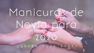 Manicuras de novia para 2020 Manicuras de novia para 2020