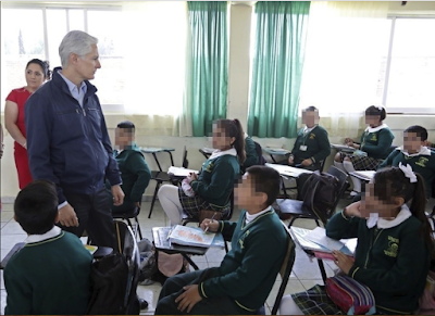 OTORGA ALFREDO DEL MAZO MOBILIARIO Y EQUIPAMIENTO A 455 PLANTELES EDUCATIVOS