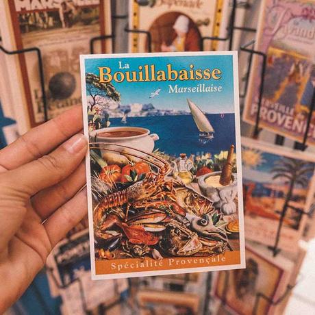 ▷ Cómo celebrar el día de la Bastilla en Francia Marseille-bouillabaisse-postcard-vintage ▷ Cómo celebrar el día de la Bastilla en Francia