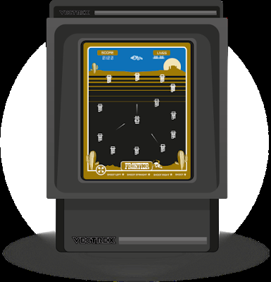 Frontier, un nuevo juego para Vectrex disponible para su compra