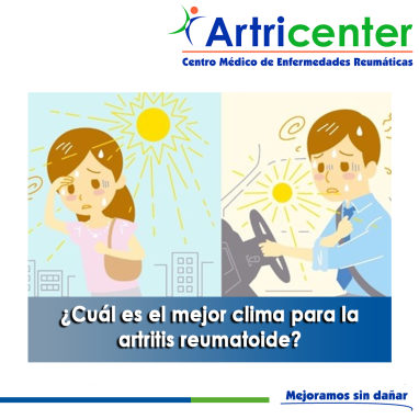 Artricenter: ¿Cuál es el mejor clima para la artritis reumatoide?