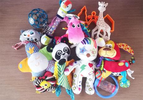 10 Juguetes para bebés de 0-6 meses