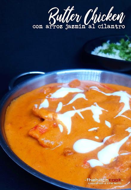 BUTTER CHICKEN CON ARROZ JAZMIN AL CILANTRO (Paso a paso) BUTTER CHICKEN CON ARROZ JAZMIN AL CILANTRO (Paso a paso)