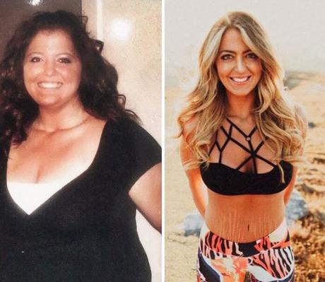 20 fotos de mamás antes y después de perder peso y los resultados son asombrosos