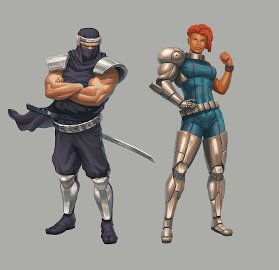Ya disponible en consolas y ordenadores Blazing Chrome; delicias arcade 2D para este verano Ya disponible en consolas y ordenadores Blazing Chrome; delicias arcade 2D para este verano