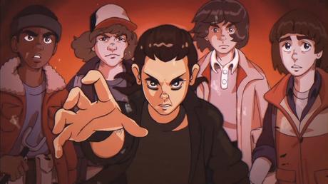 ¿Y si Stranger Things fuera un anime de los 80?