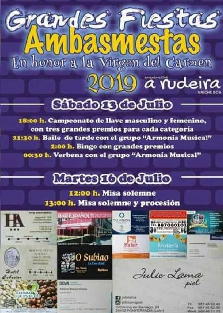 Planes para el fin de semana en el Bierzo.  12 a 14 de julio 2019