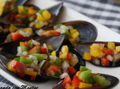 Mejillones picadillo vinagreta
