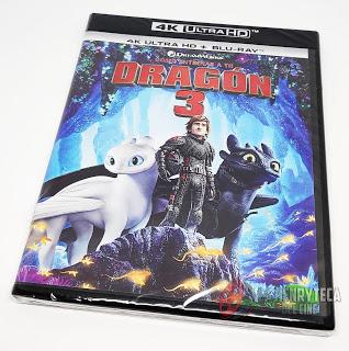 Pack Cómo entrenar a tu dragón UHD y Bluray