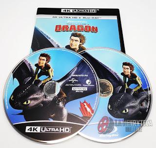 Pack Cómo entrenar a tu dragón UHD y Bluray