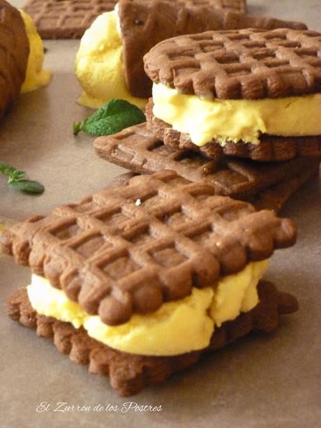 Galletas de Cacao para Helados (Conos o Cucuruchos)