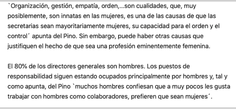 ¿Hay hombres trabajando de secretario?