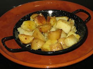 PATATAS CON LIMÓN Y AJO