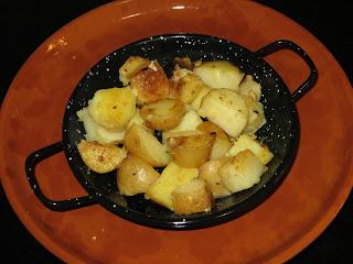 PATATAS CON LIMÓN Y AJO