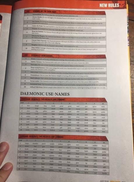 Reglas para demonios de Kill Team en la WD de este mes, filtradas