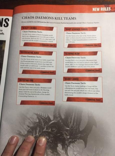 Reglas para demonios de Kill Team en la WD de este mes, filtradas