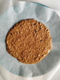 Mega Cookie sin horno - Vegana