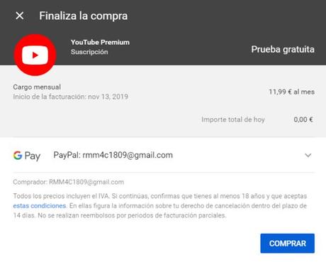 ¿Qué es Youtube Premium? Os regalamos 4 meses gratis ¿Qué es Youtube Premium? Os regalamos 4 meses gratis