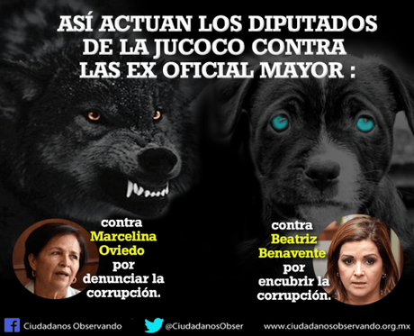 Diputada busca castigar a quien no se prestó a la corrupción