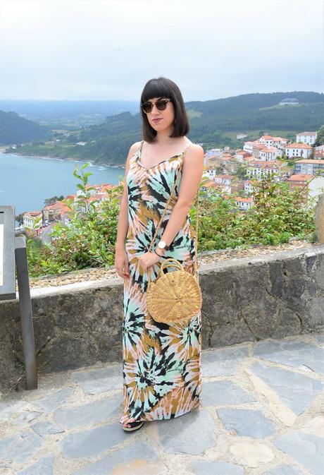 Maxi vestido tie dye