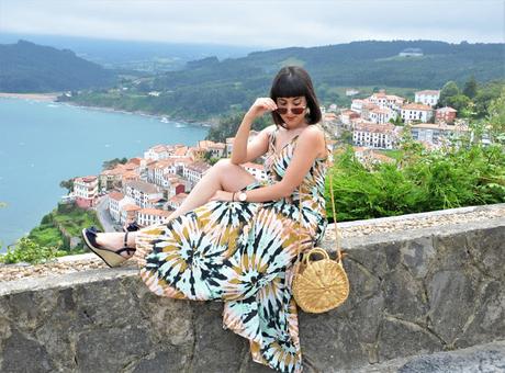 Maxi vestido tie dye