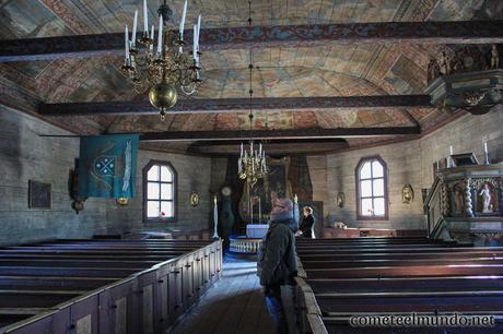 iglesia-antigua-en-skansen-estocolmo Que ver en Estocolmo en 3 días [¡Ruta, consejos y ahorra!]