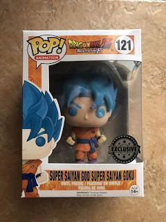- Nº 121 (EXCLUSIVE): GOKU SUPER SAIYAN BLUE