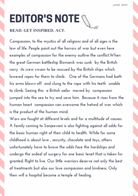 In Continued Love and Service- Her Heart Beat, June 2019 Edition