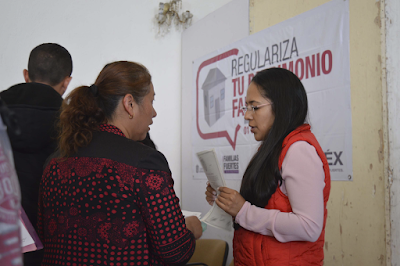 COLOCA GEM MÓDULOS ITINERANTES PARA QUE MEXIQUENSES REGULARICEN SU PATRIMONIO