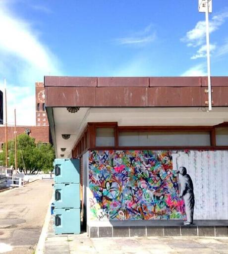 Grafitis gigantes en Noruega por Martin Whatson