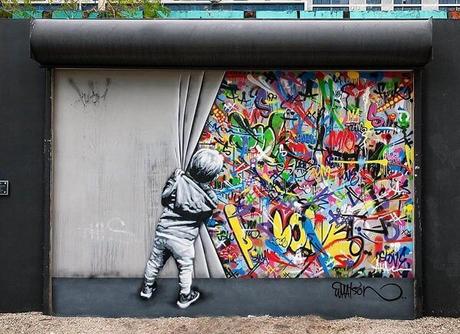 Grafitis gigantes en Noruega por Martin Whatson